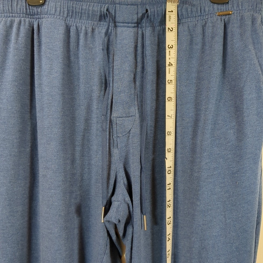 Autograph men's blue loungewear tie waist lightweight pants , size - L - Picture 4 of 9